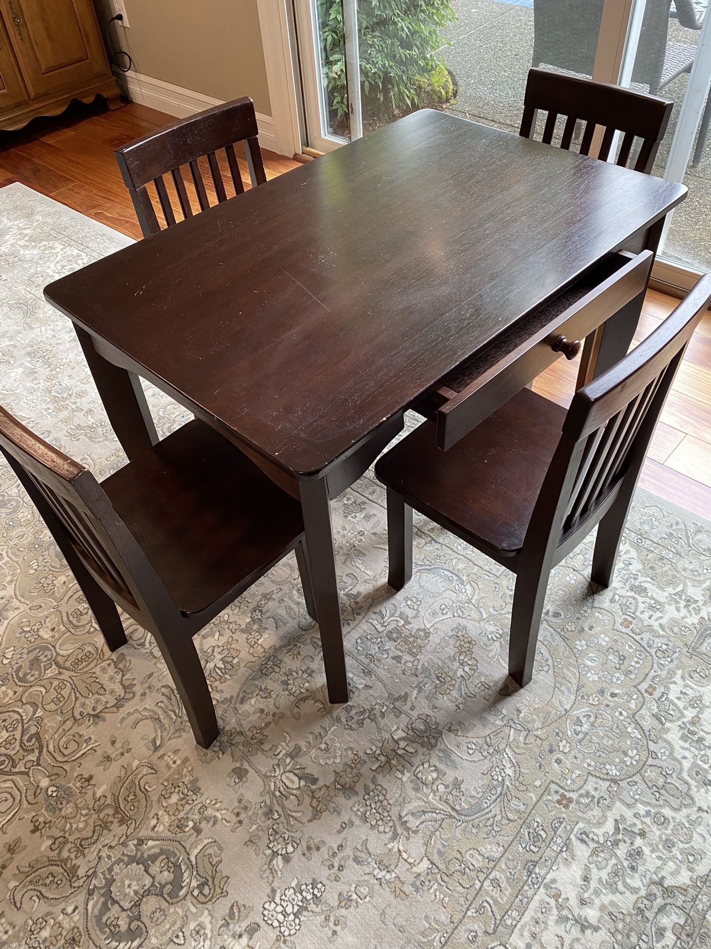 KidKraft Wood Table & 4 Chairs