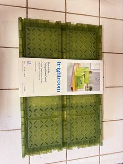 Brand New Brightroom Stackable Collapsible Crate