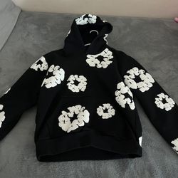 Denim Tear Black N White Hoodie