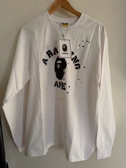Bape long sleeve t shirt xl Japan