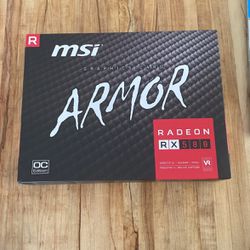 MSI Radeon RX 580 8GB OC Graphics Card