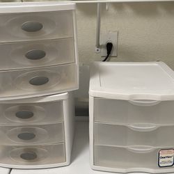 Sterilite ClearView 3-drawer Organizers