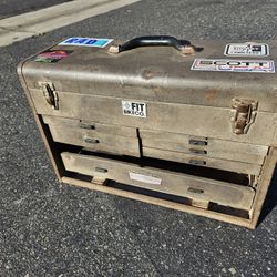 Vintage Craftsman Tool Box 