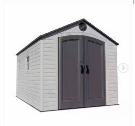 Lifetime 8 ft. x 15 ft. Resin Storage Shed
