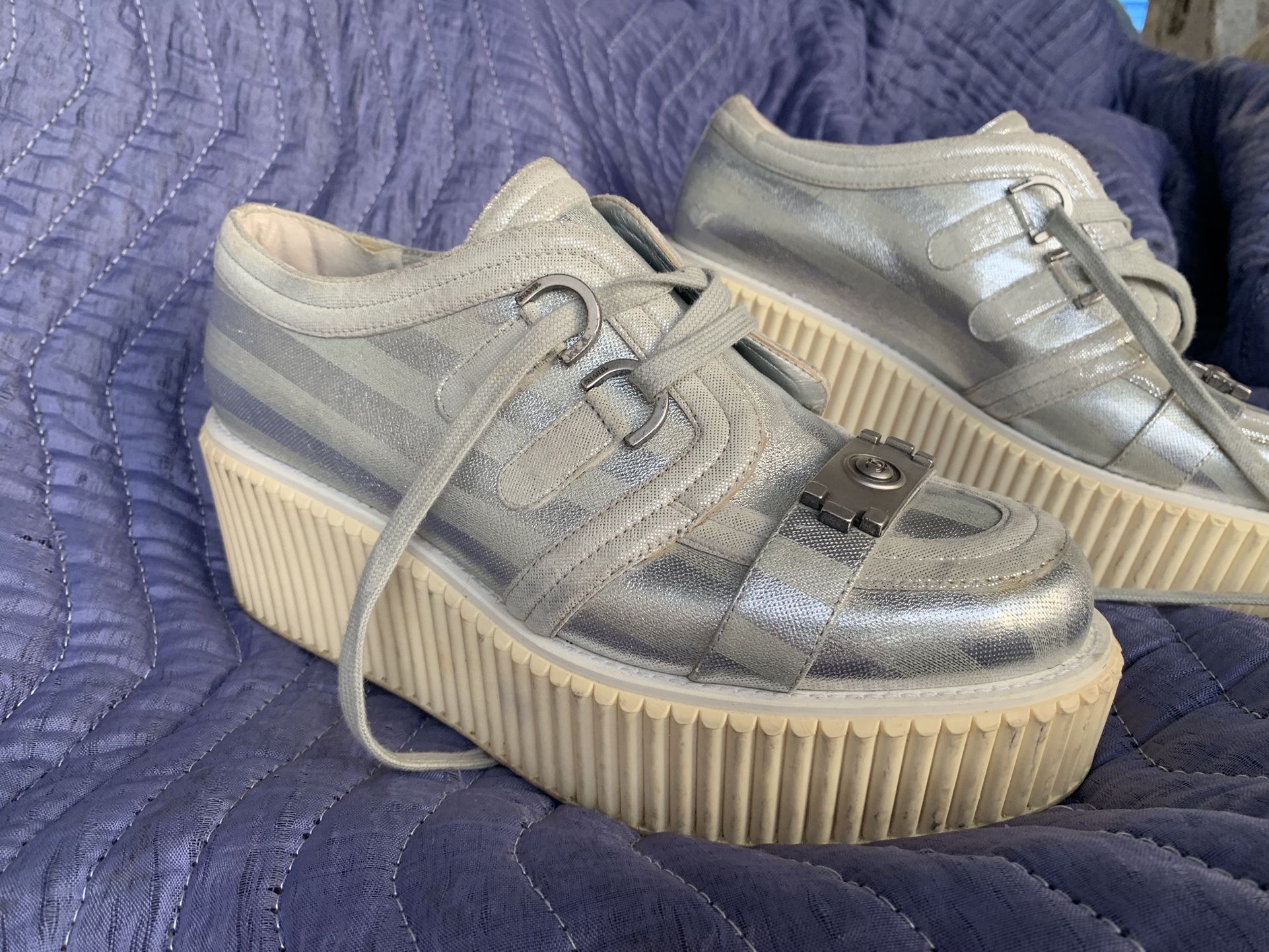 Chanel on sale platform creepers