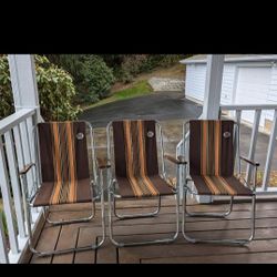 Elite Chrome Folding Chairs 