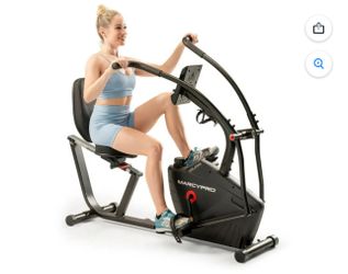 Marcy Dual Action Cross Training Recumbent Exercise Bike