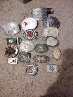 Belt buckles