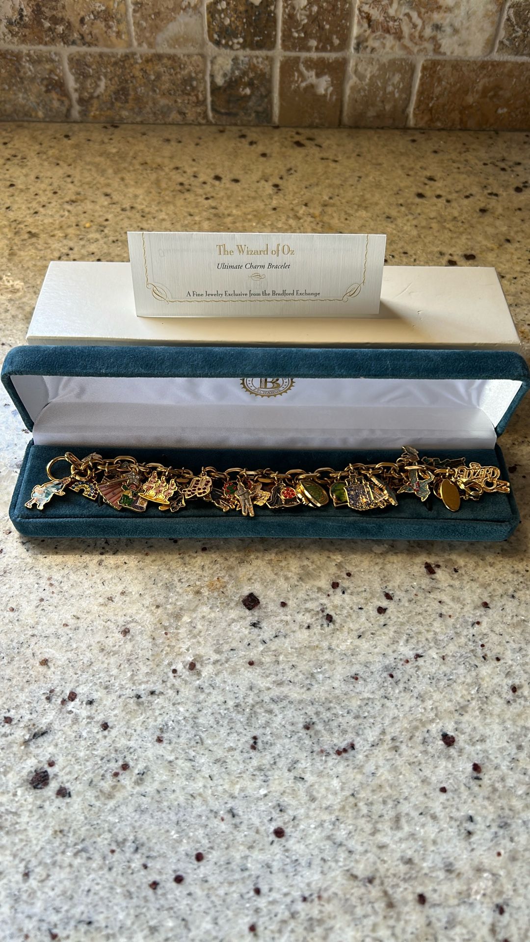Bradford Exchange Wizard Of Oz Charm Bracelet