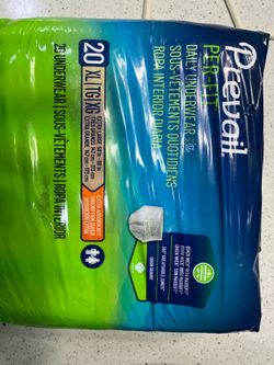 Adult diapers, box of 80