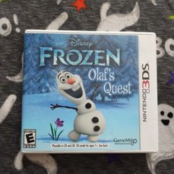 Frozen 3ds Game