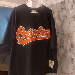 $70 Local Pickup 100% Authentic Mitchell&Ness 1997 Cal Ripken Baltimore Orioles Batting Practice  Jersey Size 3XL  Price Is Firm