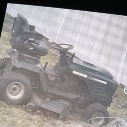 Craftsman 42 Inch Mower Needs Seat. Read All