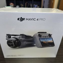 DJI MAVIC 4 PRO COMBO Plus 3 Batteries And Remote And Charger 