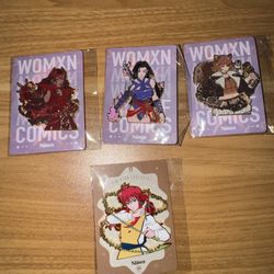 Marvel Rivals pin set 