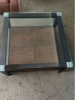 Square Glass Table