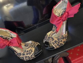 Leopard Heels