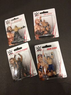 WWE Mini 4 pk.