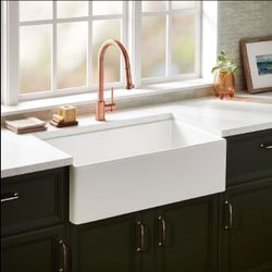 Signature hardware kitchen sinks