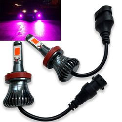 2 SUPER LED Headlight Bulb  Lights High Beams