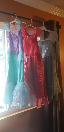Disney store princess dresses