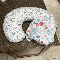 Boppy Pillow With Extra Cover 