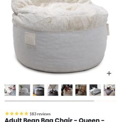 Corduroy Bean Bag Chair/Bed 