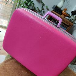 Vintage Suitcase Pink