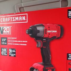 New 20 V craftsman impact driver