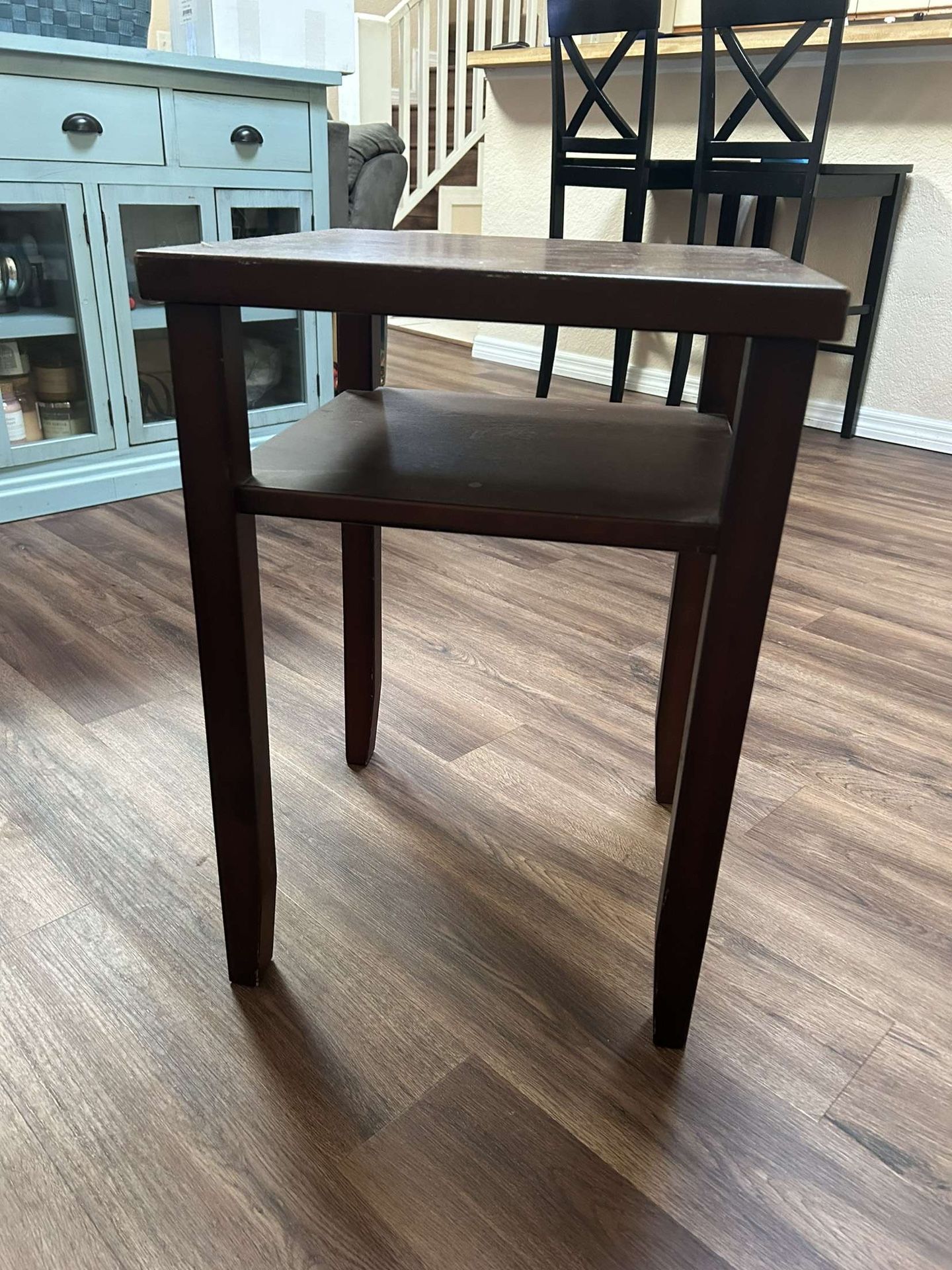 Small wooden coffee table 