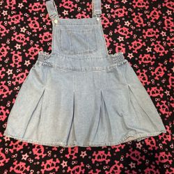 Denim Overall Dress