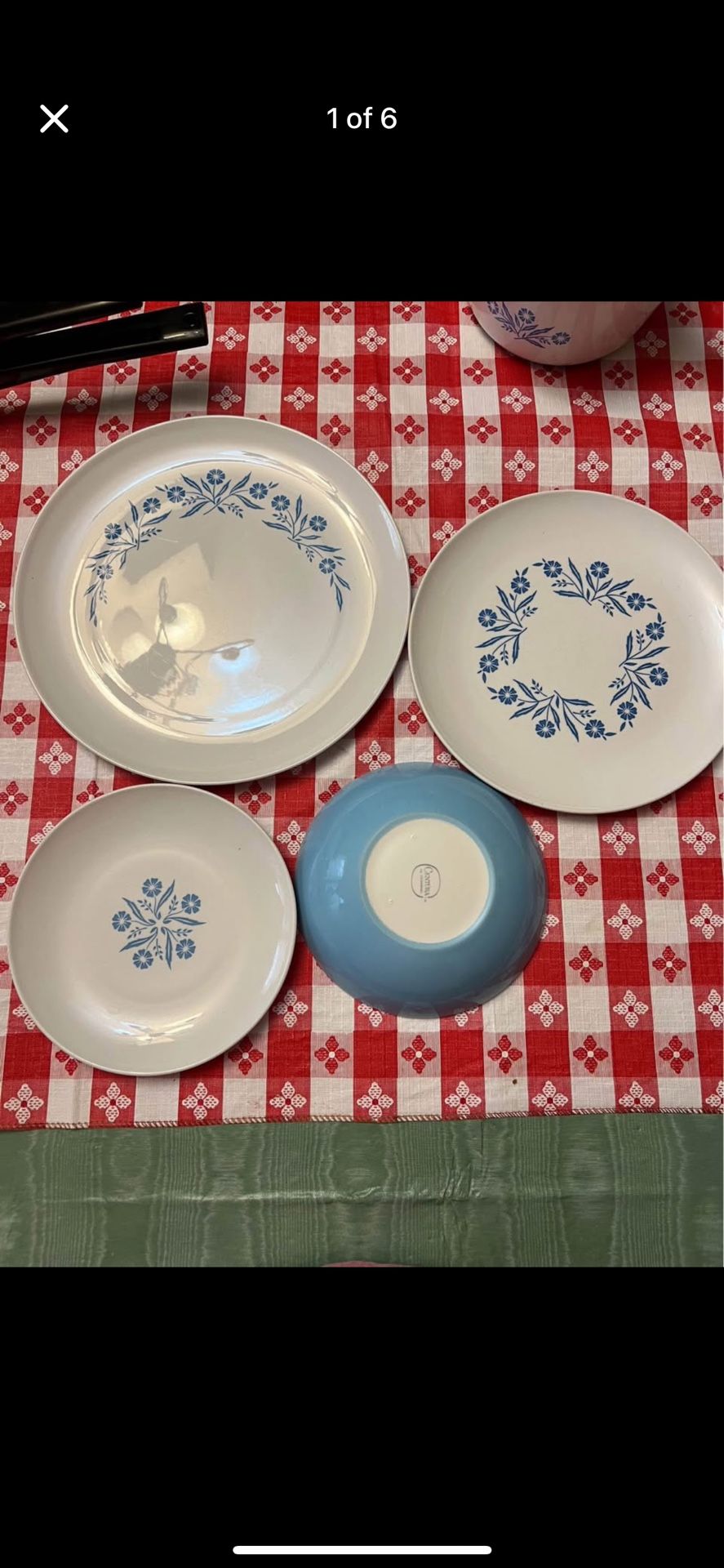 Corning Ware Centura Blue Cornflower