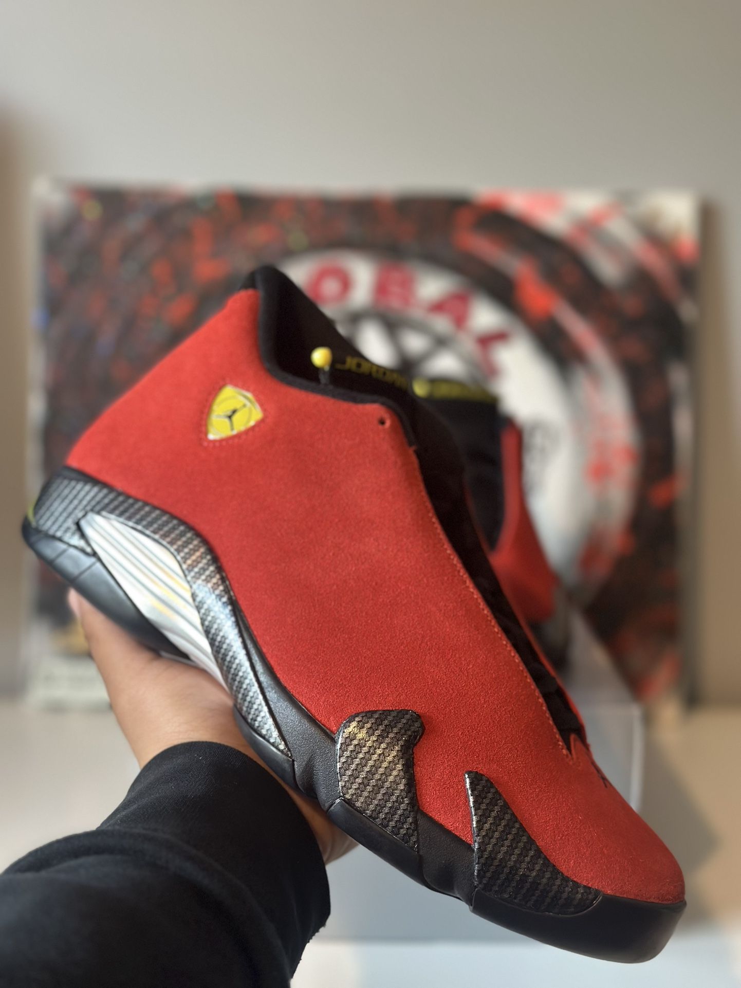 Jordan 14 (Ferrari 2025) *Brand New* - Grade School & Men’s Sizes