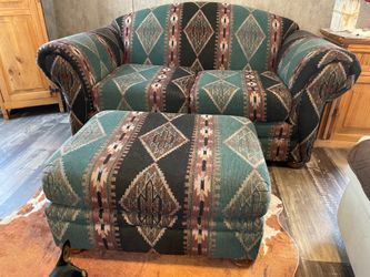3 Piece Loveseat, Chair & Ottoman