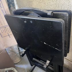 4 Folding Tv Tables 