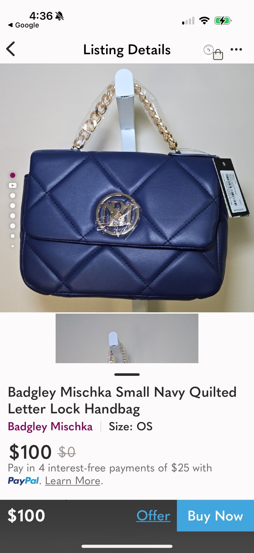 Badgley Mischka Purse