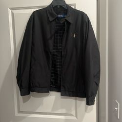 polo ralph lauren dark brown jacket small