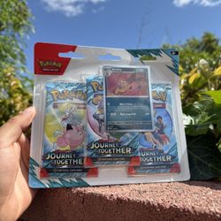 Pokémon Journey Together 3 Pack blister Scrafty