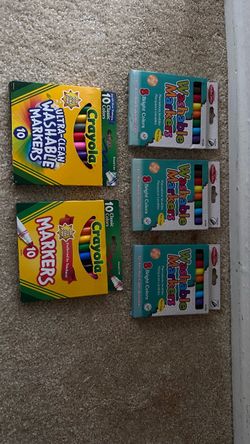 Washable Markers ( New)