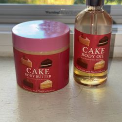 Cake Body Butter And Body Oil