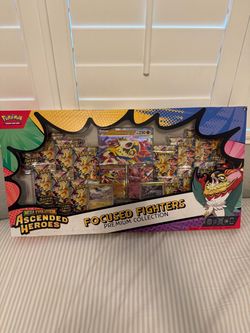 Pokémon Mega Evolution Ascended Heroes Focused Fighters Premium Collection