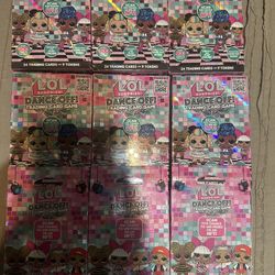 LOL Surprise! Dance Off! Card Game 9 Boxes Sealed