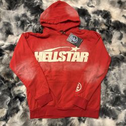Red hellstar hoodie 