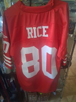 Nfl 49 ers Rice vintage throwback jersey plus more jerseys sold separately