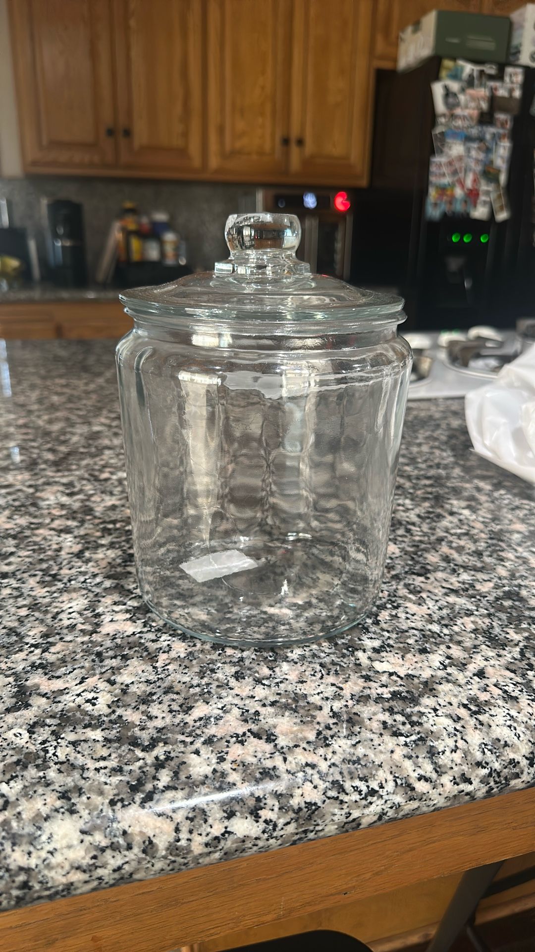 Glass Candy Jar