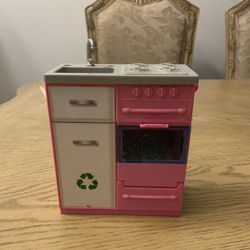 Barbie Kitchen Stove And Sink