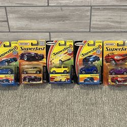 Vintage Matchbox Superfast Chrysler Lot Of 5