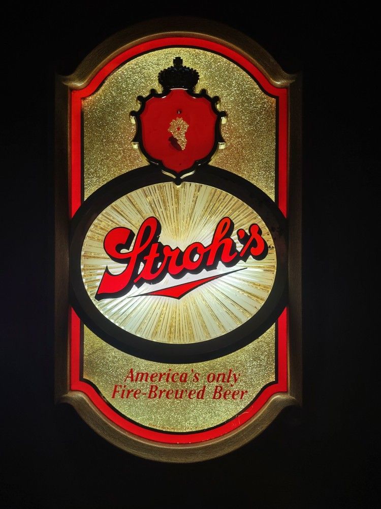 Stroh's Beer Light