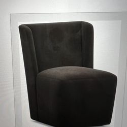 Dining chairs With Casters Dark Brown
