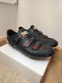 SIDI Cycling Shoes - Men’s Size 46M, Stiff Performance Sole - Made in Italy - Pro Level Performance